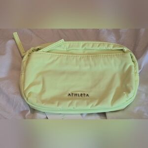 Athleta Crossbody Belt Bag; RARE!🌞; CITRON (Florescent Yellow); Unisex
